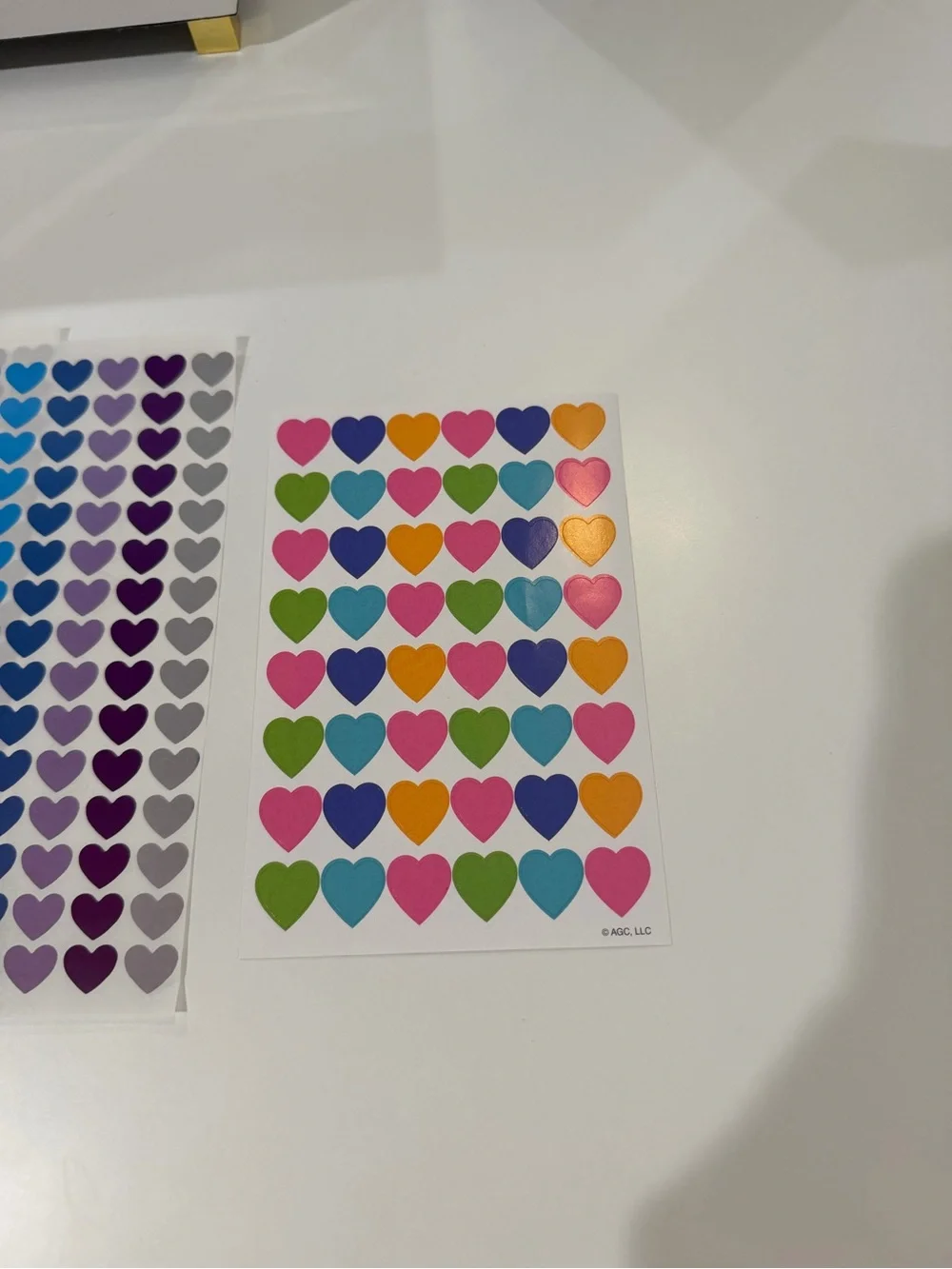 Valentine’s Day February Heart Stickers & Doilies for Crafts & School